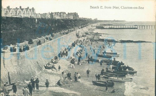 Clacton sea beach from pier - clacton,