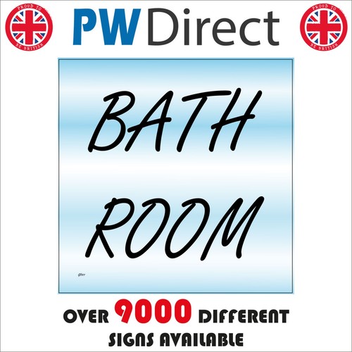 Ge977 bath room sign - ge977,