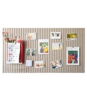 Rokeblau 60 x 40cm Bulletin Board, Decorative Felt Pin Board, 0.35“ Thick Fol