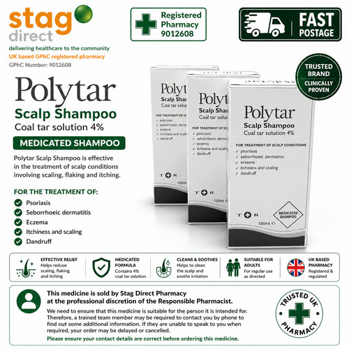 Polytar scalp coal - polytar, shampoo