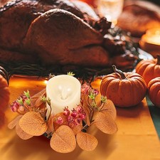 Candle Wreaths Rings