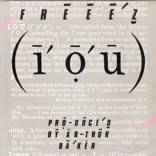 Freeez 7 vinyl - -, i.o.u.