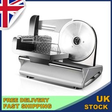 Electric Food Slicer Machine Bread Meat Cheese Slicer UKx