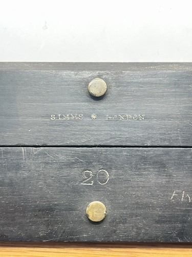 Antique c1860 ebony wood - c1860,