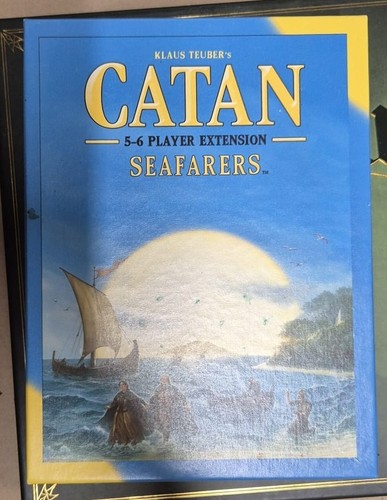 Catan seafarers board game - board,