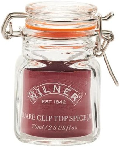 Kilner square clip top - square,