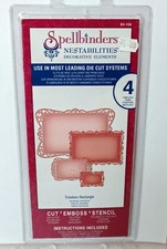 Spellbinders Dies - Nestabilities - Timeless Rectangle