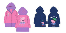 Girls Boys Peppa Pig, George Pig Light Raincoat , Jacket