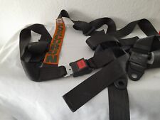 British Securon 3 Point Harness Black Used in Good Condition No Fixings