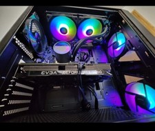 Custom  Gaming pc Ryzen 9 RTX 2060 SUPER 8Gb RAM water-cooled FULL RGB BRANDNEW 