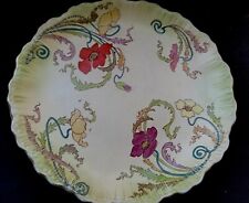 ANTIQUE WILTSHAW & ROBINSON CARLTON WARE HAND PAINTED POPPIES PLATE (A) [23V]