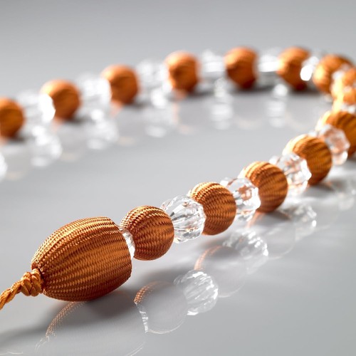 Modern beaded crystal rope - beaded,