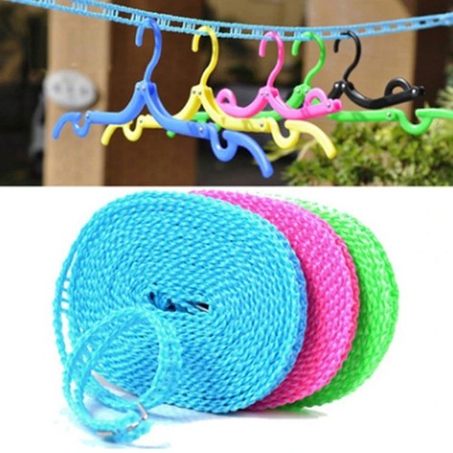 Portable windproof clothesline - portable,