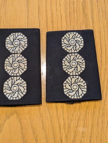 Fire service rank marking pips - rank,