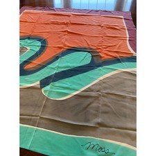Vintage Moss 100% Silk Scarf