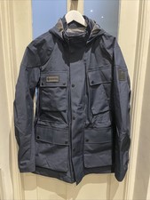 Belstaff Techmaster Gore-Tex Field Jacket Dark Ink, 4XL UK 48, Detachable Hood