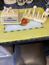 Lurpak Toast Rack and Butter Dish. Butter Dish Perfect, Toast Rack Fixed
