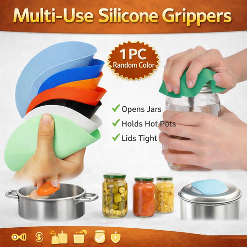 Non slip silicone jar opener - slip,