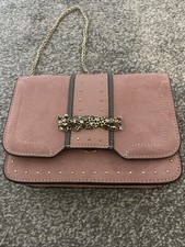 Top Shop Pink  Suede Effect