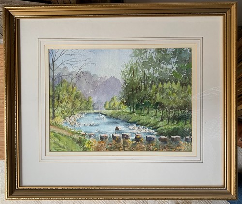 Original signed watercolour
