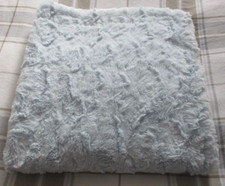 KYLE & DEENA BLUE ROSETTE SWIRL BLANKET