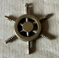 Ship Steering Wheel Helm Nautical Jewellery Craft Keychain Tags Charm Pendant