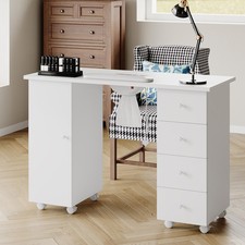Wooden manicure table nail - wooden,
