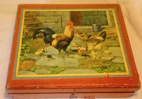 Vintage german farm - vintage, animals