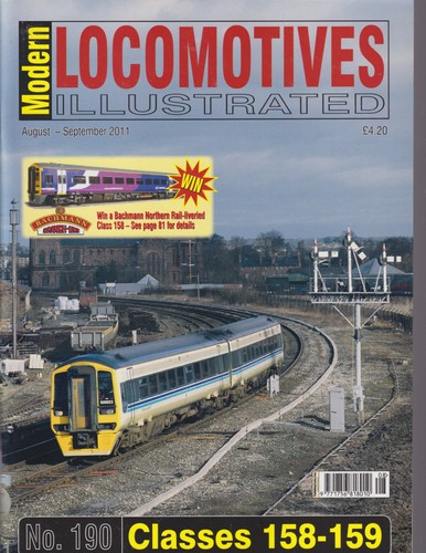 Modern locomotives illustrated - modern,