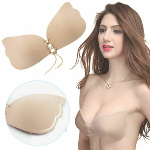 Strapless silicone push bra - push,