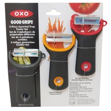 OXO Good Grips Vegetable Peeler 3-Piece Prep Set Assorted Julienne