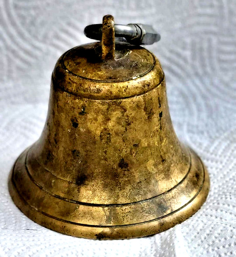 Heavy antique solid - heavy, brass