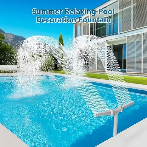 Swimming pool dual spray water - pool,