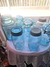Mixed Lot of 8 Blue Early