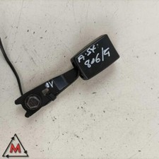 Front seat belt fastening