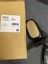 Fits Nissan Almera Mk2 Hatchback 2000-2006 Cable Wing Mirror Black Drivers Side