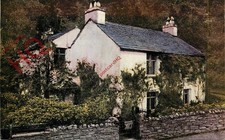 Picture Postcard:;English Lake District, Grasmere, Dove Cottage