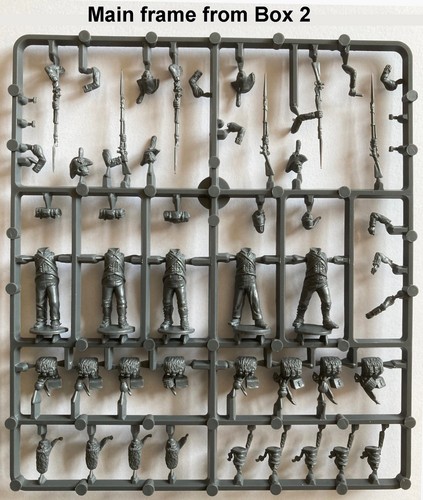 Spanish infantry sprue - spanish,