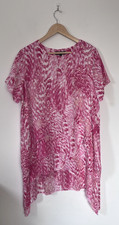 Frank Usher Pink Animal Print