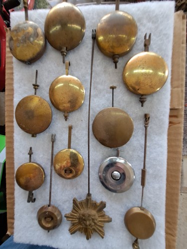 Mixed brass clock pendulum - mixed,