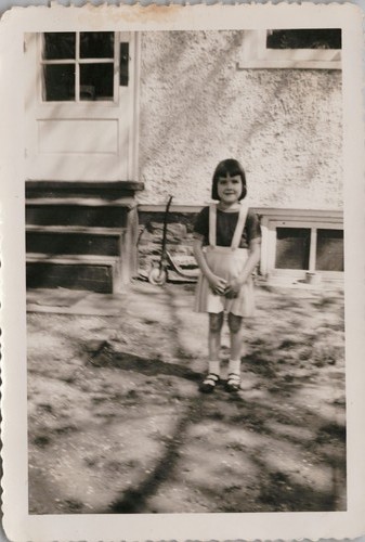 Vtg snapshot little girl - snapshot,