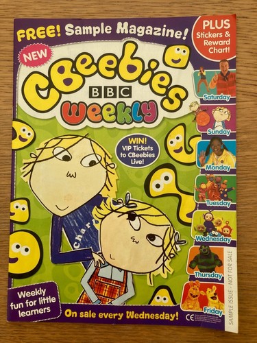 Cbeebies magazine sample - sample, issue