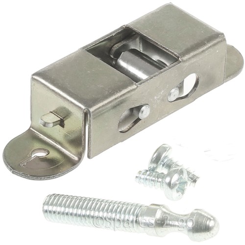 Roller type door catch lock - type,