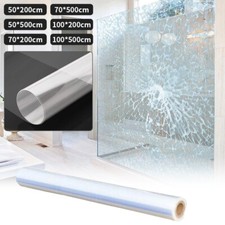 Safety & Security Window Film Clear Glass Protection Anti Shatter 2-5m