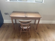 Vintage Old School twin Desk