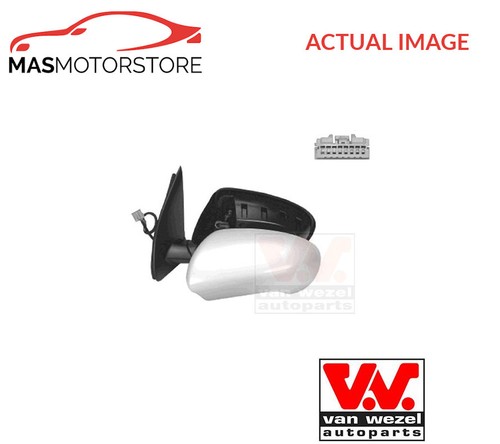 Outside rear view mirror - view, lhd