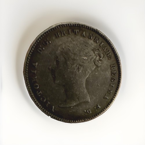 1877 maundy four pence - 4d,