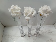 LSA International 3 Rose Bud Vases