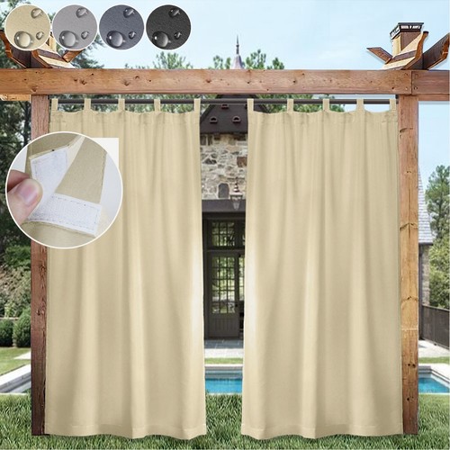 Outdoor curtains blackout - outdoor,