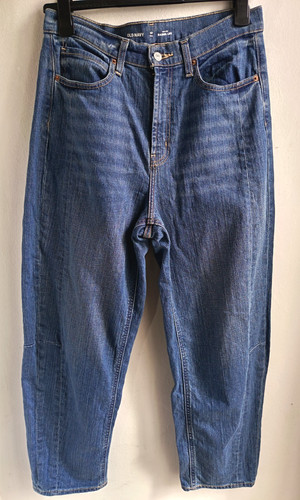 Old navy barrel leg - navy, blue